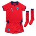 Tanie Strój piłkarski Anglia Jack Grealish #7 Koszulka Wyjazdowej dla dziecięce MŚ 2022 Krótkie Rękawy (+ szorty)